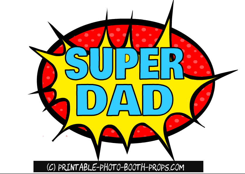 Father S Day Photo Booth Props Free Printable