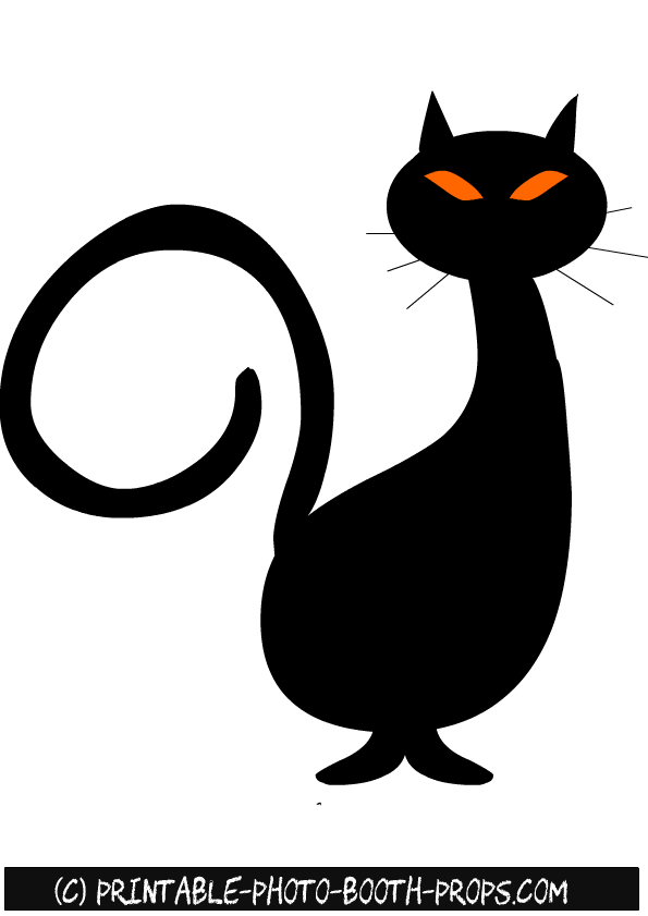 Free Printable Black Cat