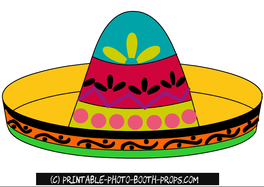 free-printable-mexican-photo-booth-props