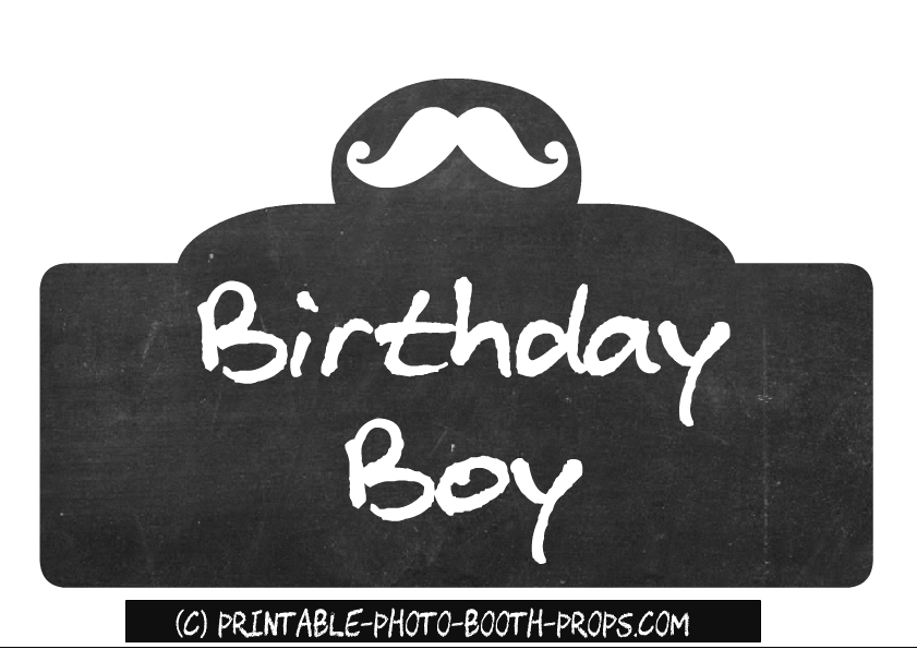 free printable birthday party photo booth props free printable birthday party photo