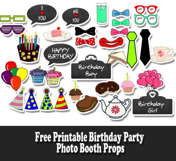 700 Free Printable Photo Booth Props