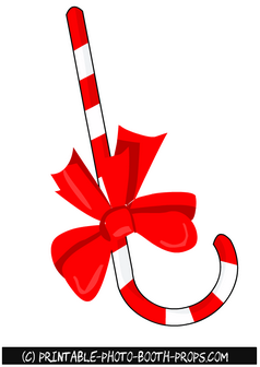 Free Printable Candy Cane Prop