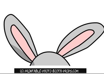 Easter Bunny Ears Prop