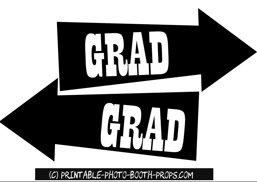 Free Printable Graduation Props Printable Templates