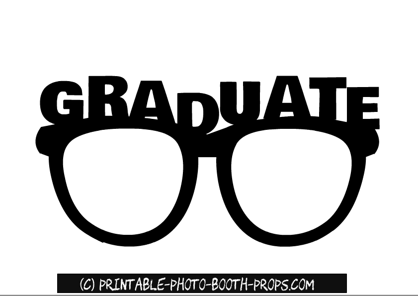 Download Free Printable Graduation Photo Booth Props