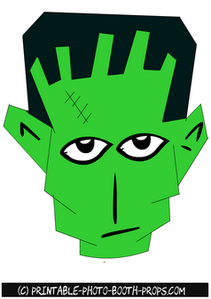 Free Printable Frankenstein Mask
