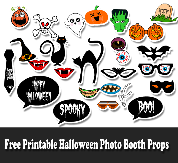 Free Printable Fall Photo Booth Props