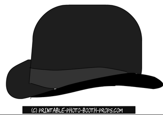 Panama Hat Prop Printable
