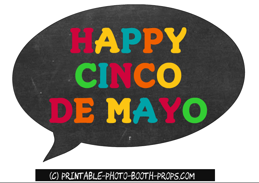 Free Printable Mexican Photo Booth Props