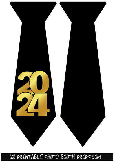 Neck Ties Props for Year  2024