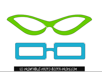 Free Printable Glasses Props