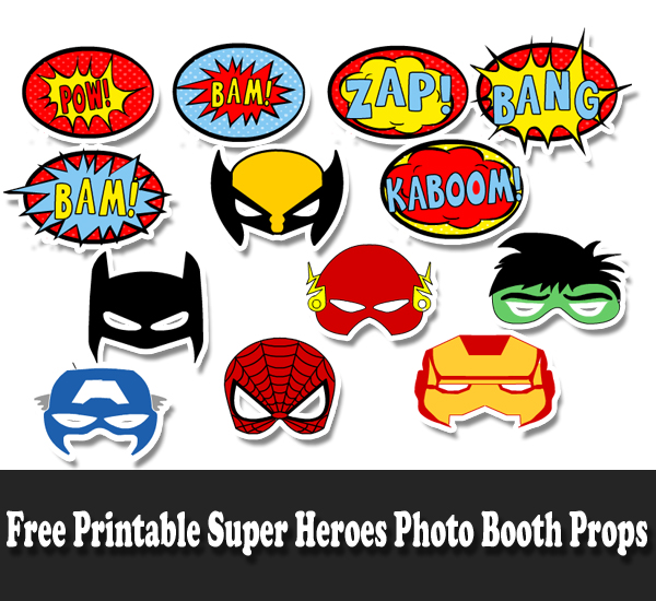 Photo booth deals props printable templates